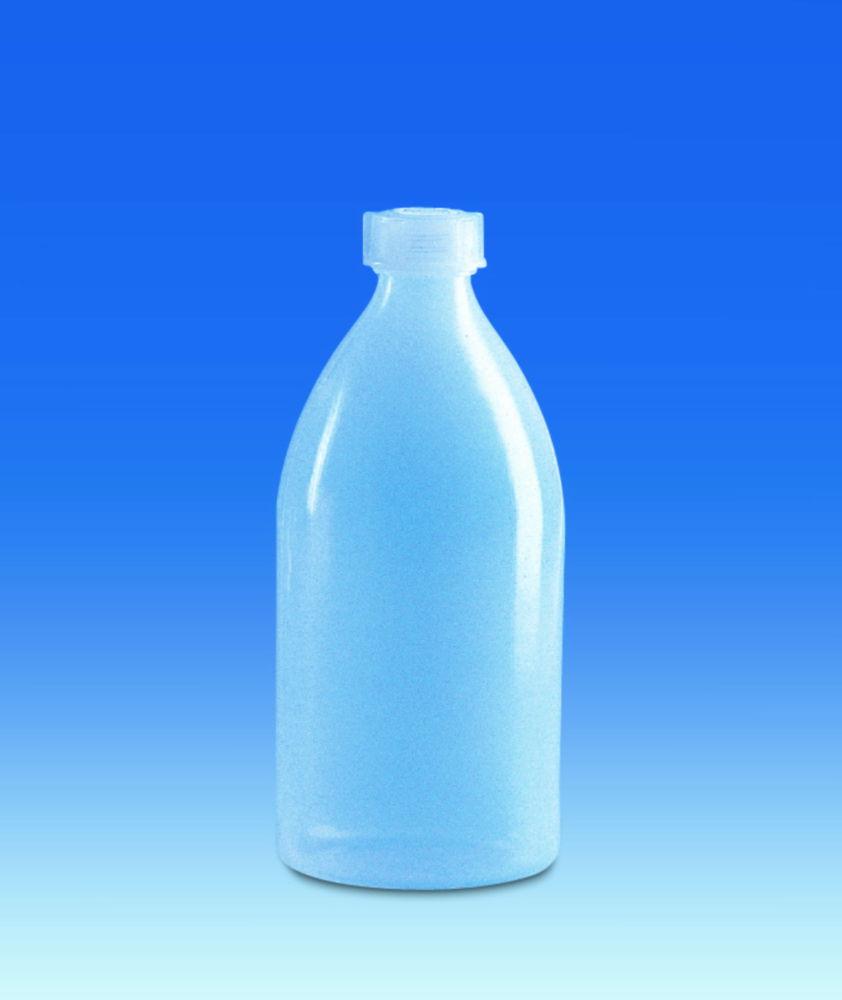 VITLAB Narrow Mouth Bottle 100 ml PE LD with Screw Cap PE LD

