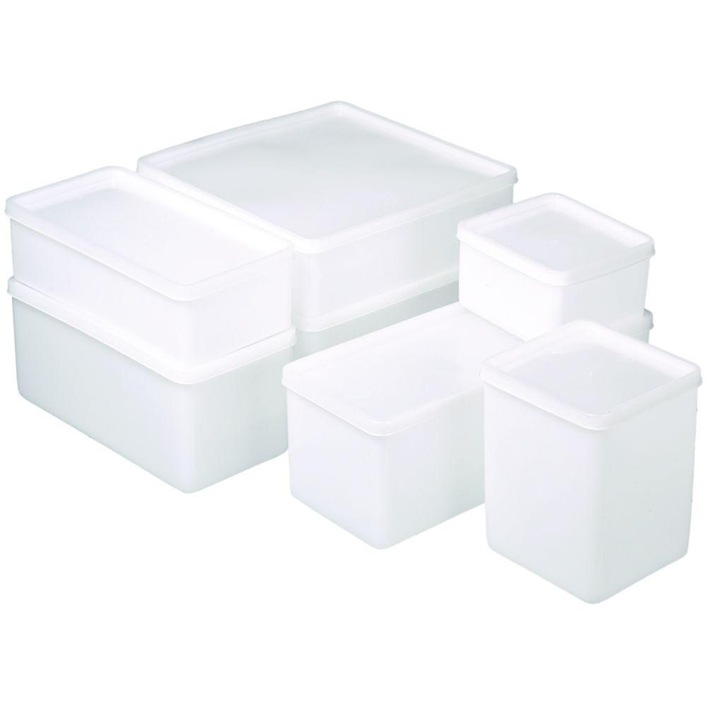 Bürkle All-Purpose Can Square, 1500 ml, Suitable for Freezing, 207x103x95 mm, PE-Transparent
