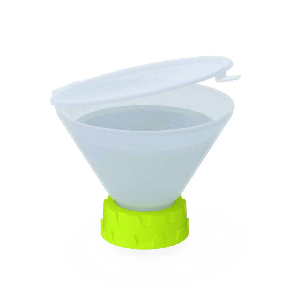 Bohlender b.safe Funnel 130 mm – GL45, White Polyethylene