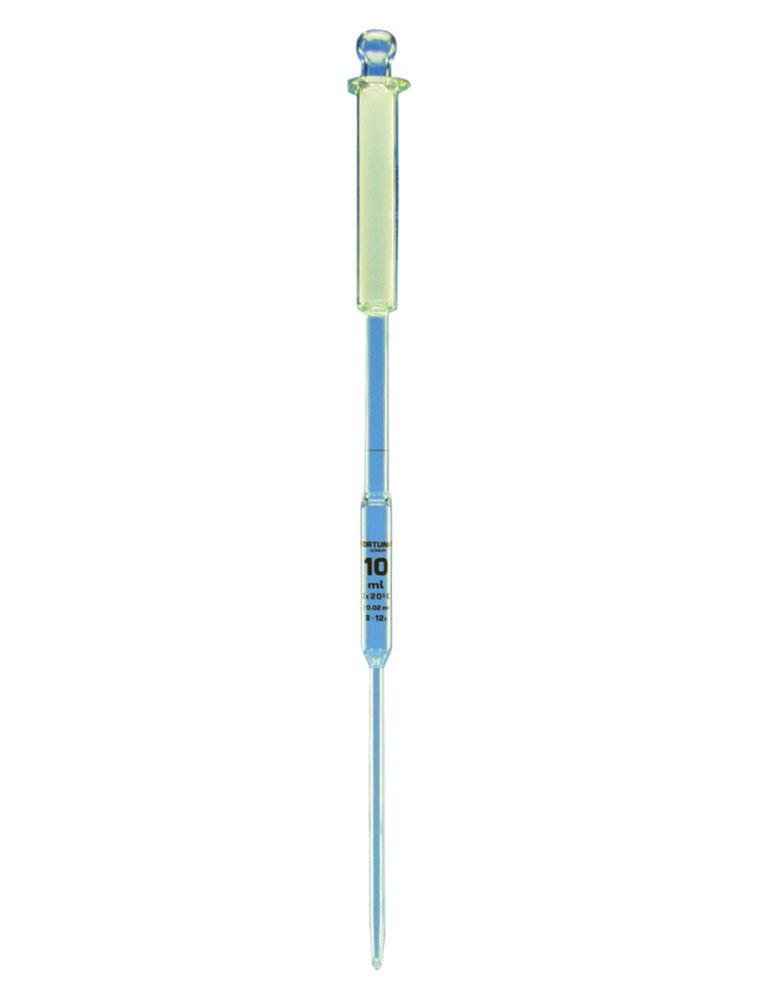 Poulten & Graf Volumetric Pipets Class A with Suction Piston Cap 5 mL
