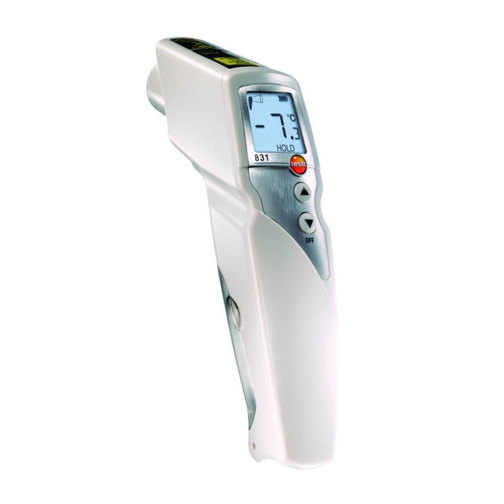 Testo 831 Infrared Thermometer with 2-Point Laser Marking 30:1 Optic, Belt Holder
