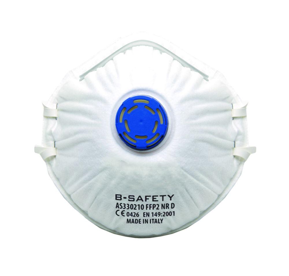 B-Safety Respirator Masks Pure Breath FFP2, with Valve, Pack of 10