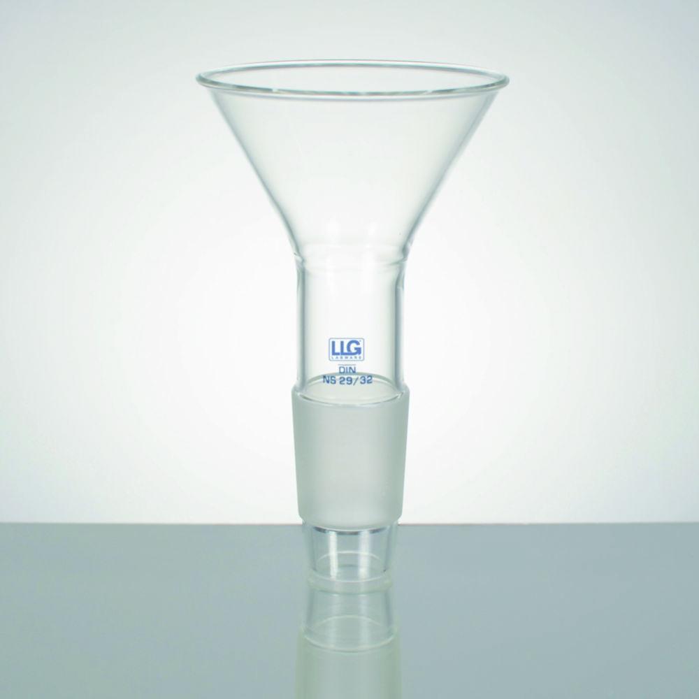 LLG Powder Funnel Ø 120 mm NS 29/32 Boro 3.3, Pack of 2