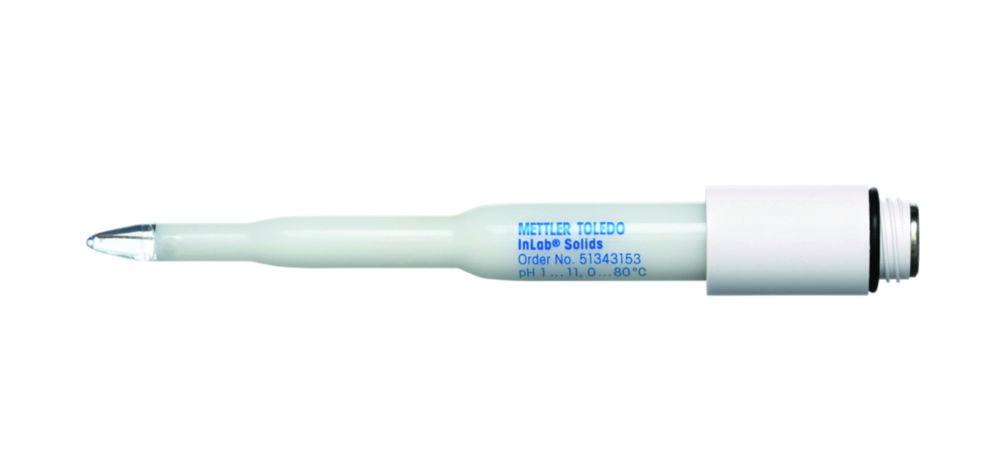 Mettler-Toledo InLab Solids pH Electrode, Body Length: 25 mm