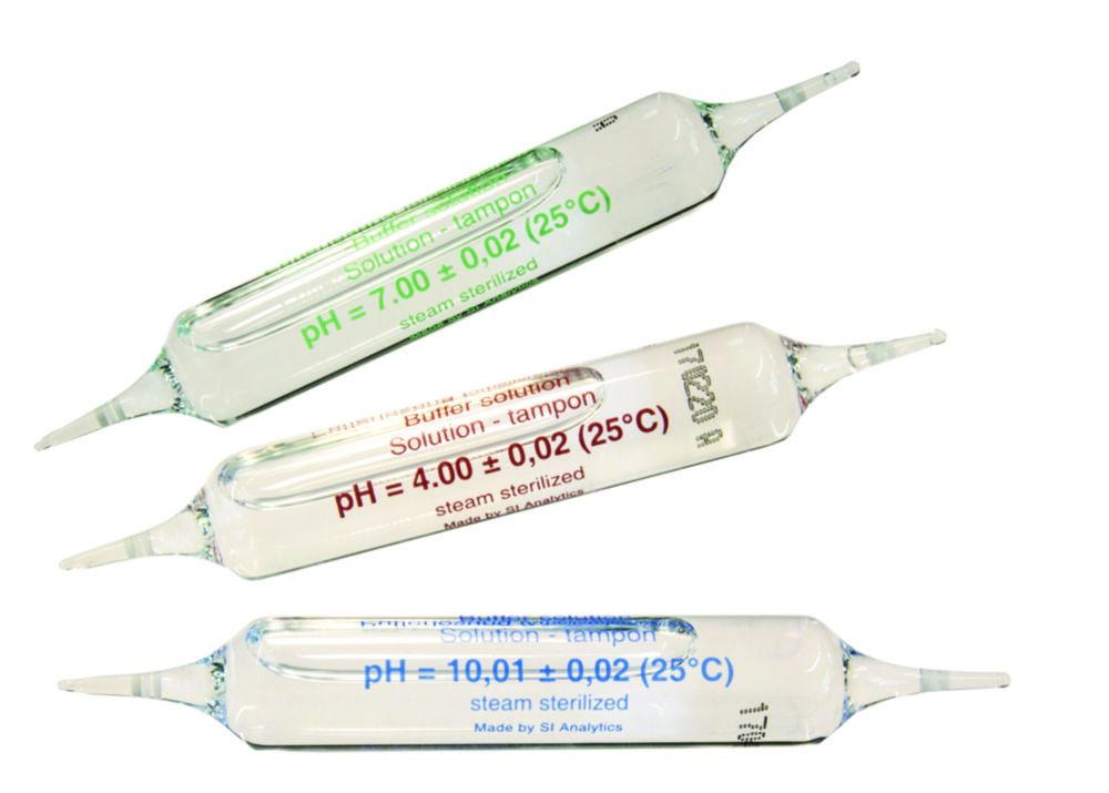 Xylem SI Buffer Electrolyte Set L-4895, Set of 2x9 Ampoules (pH 4.00 & 7.00) Sterilized and 50 ml KCl Solution 3 mol/l

