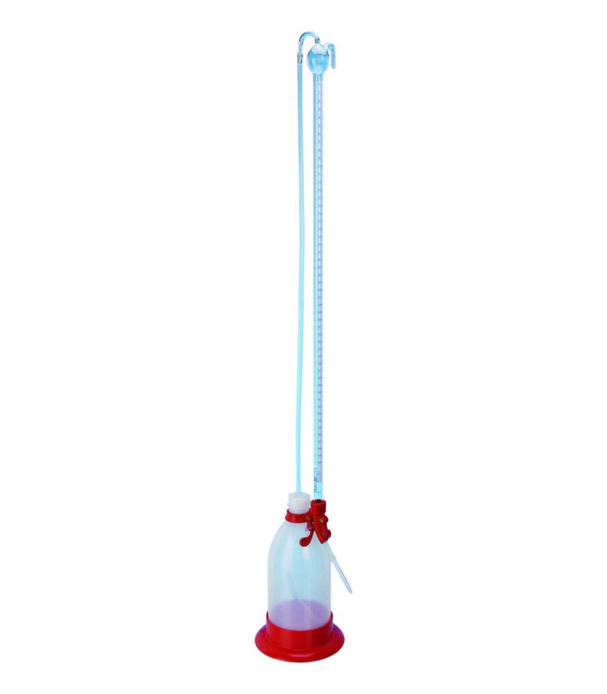 Poulten & Graf Automatic Burette 5ml:0.05 Dr. Schilling Pattern Class B with Reservoir and Plastic Feet
