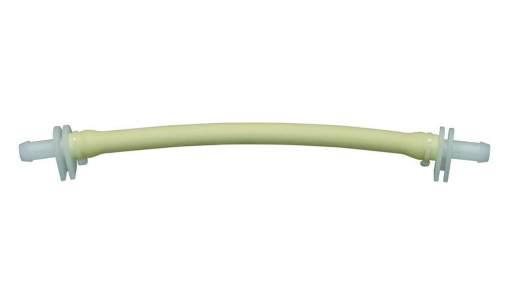 LLG Labware PharMed Tubing (ID: 3.1 mm, OD: 6.3 mm) with Connector and Tube Clip for uniPERISTALTICPUMP 3