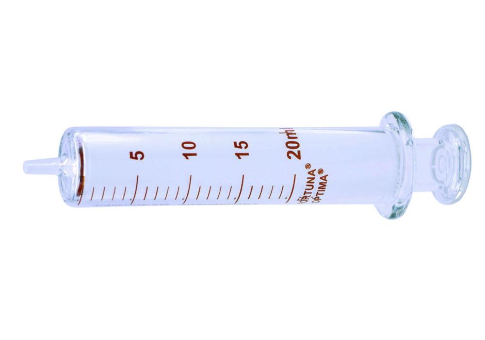 Poulten & Graf All Glass Syringes CAP 10 mL, Glass Cone, Luer