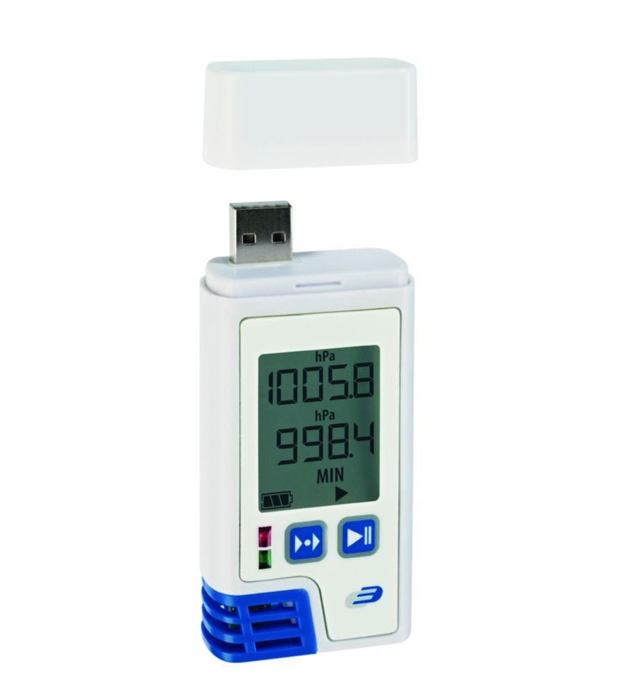 DOSTMANN Data Logger LOG220 for Humidity, Temperature, and Pressure, 0...100%, -40...+70°C, 300-1100hPa

