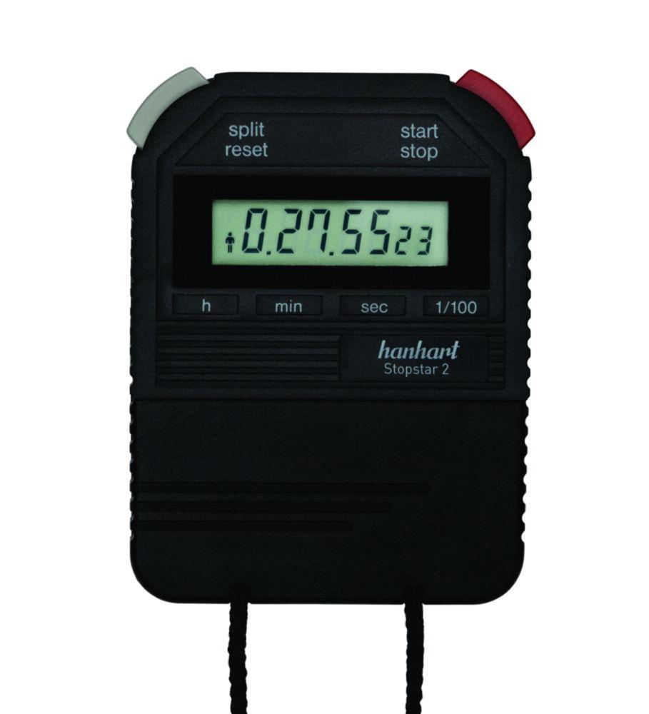 Hanhart 1882 Hand Stopwatch 1/100 SEK, Black