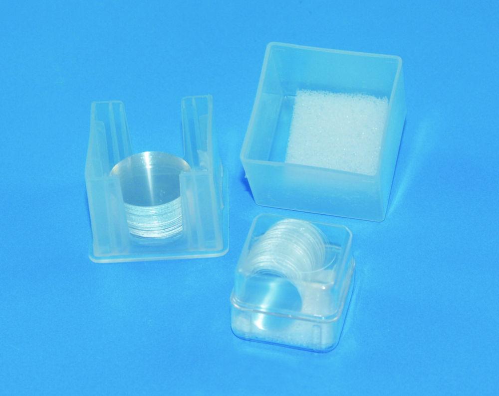 Epredia Cover Slips Round 13 mm Diameter, 0.13–0.16 mm Thick, Pure White – Pack of 100
