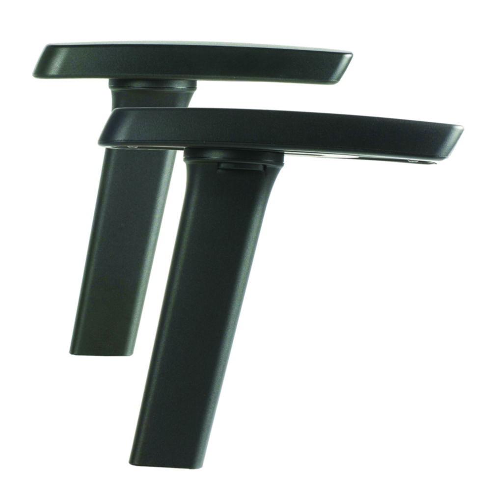 Interstuhl Büromöbel Multifunctional Armrests Neon, Black, 1 Pair