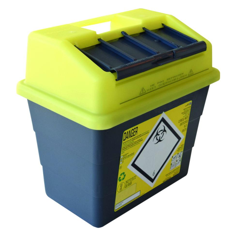 Hospidex NV Needle Sampling Container Sharpsafe 9.0 l Label FR/NL