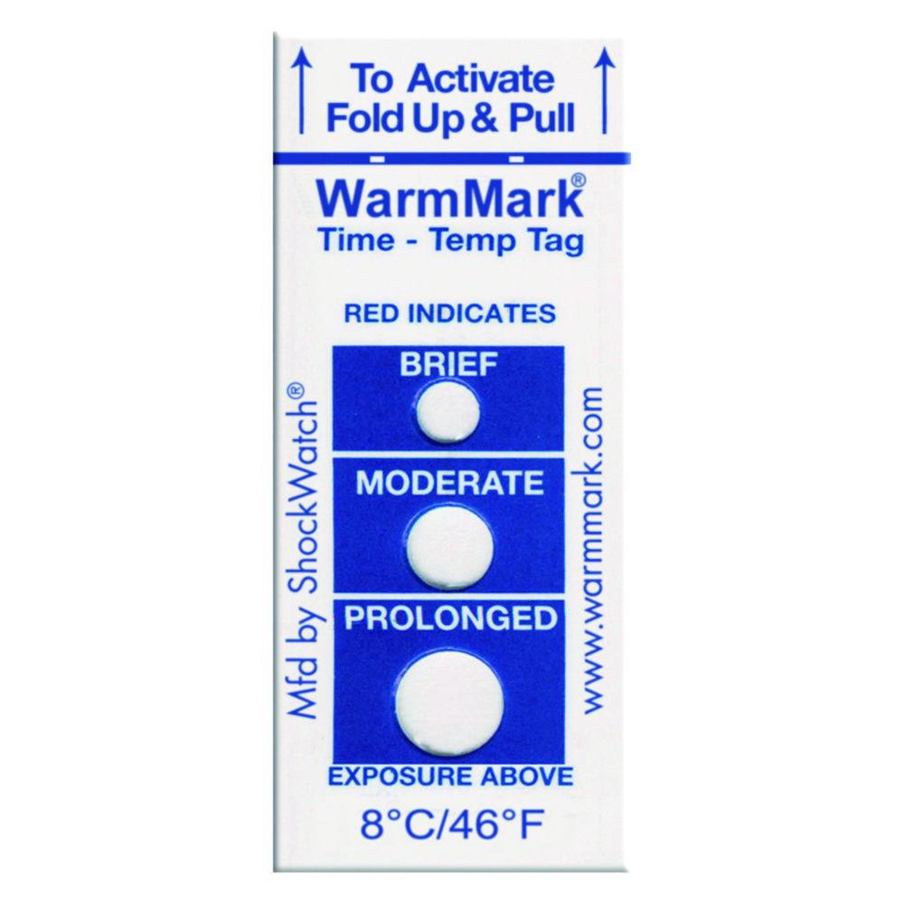 Transport Control Temperature Indicator WarmMark, +25°C Pack of 100

