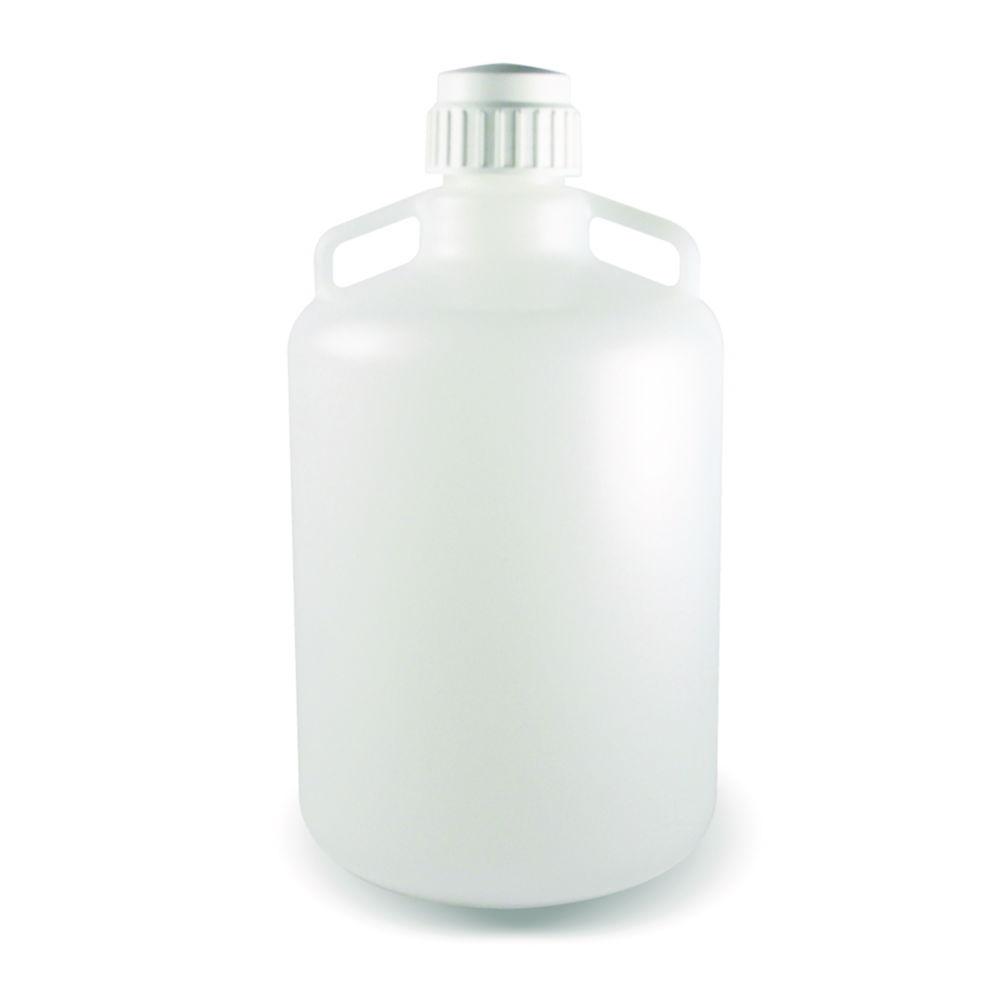 LLG Carboy with Handles, 10 L, PP with Screw Cap