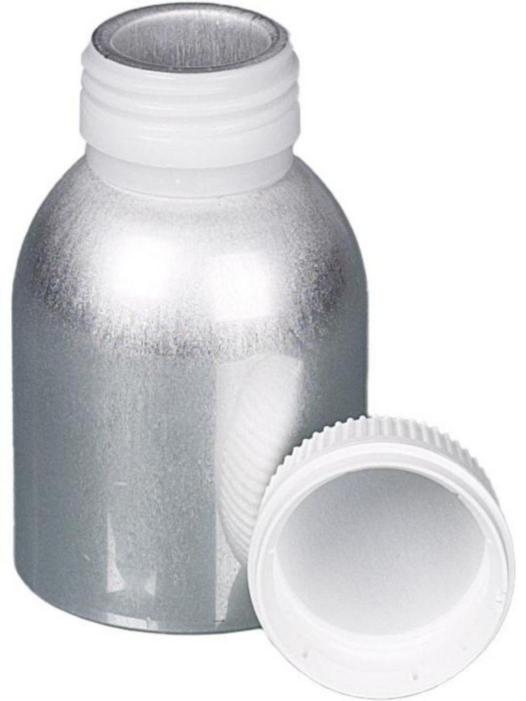 Bürkle Aluminium Bottles – 120 mL with PP Screw Cap (Pack of 10)