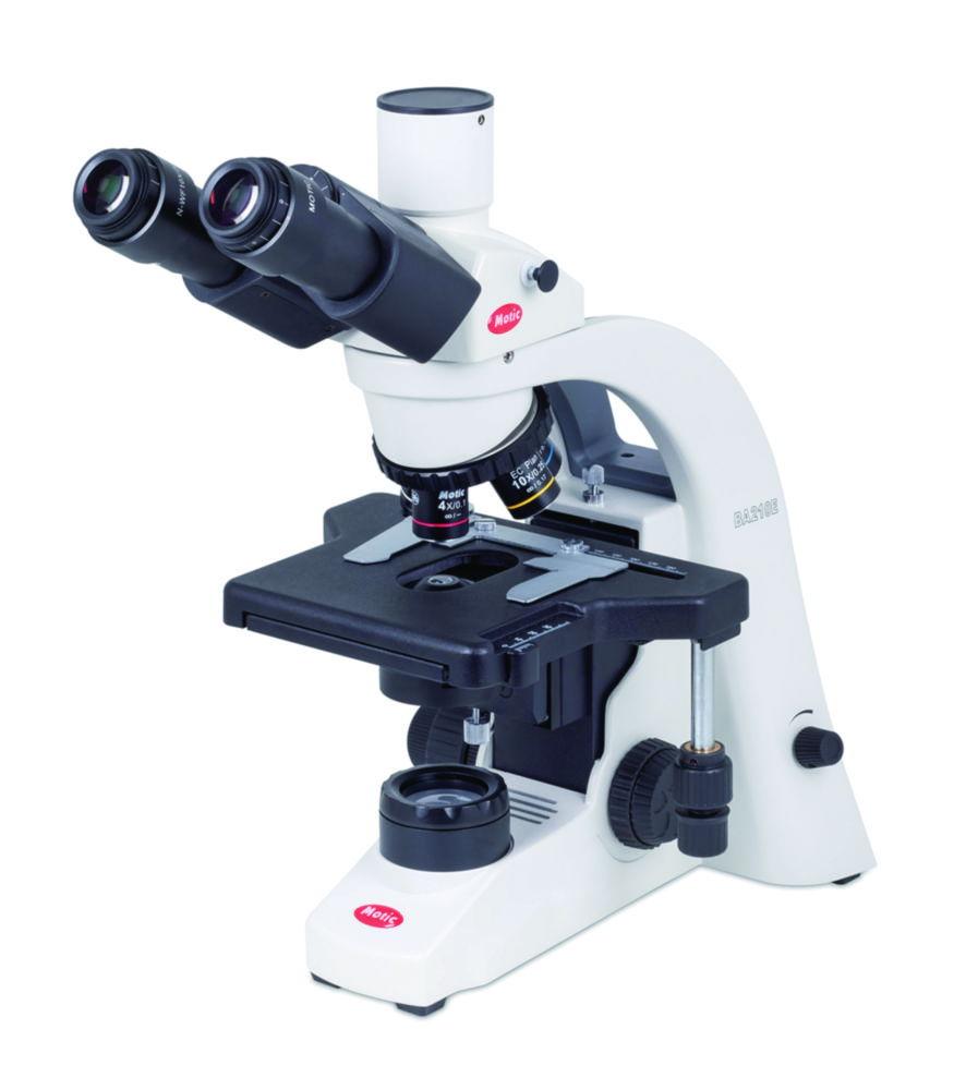 MOTIC Microscope BA210E Trinocular, Trinocular Tube, Boilpot Type, 30º Viewing Angle, 360º Rotatable
