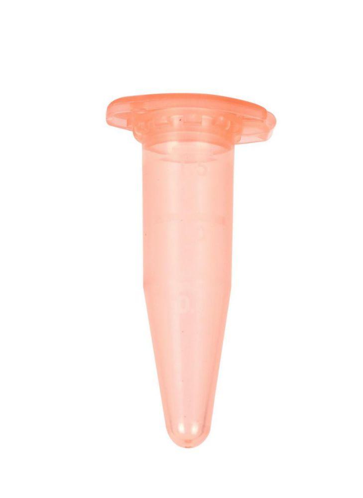 Ratiolab Microcentrifuge Tubes 1.5 ml, Red PP, with Lid, Pack of 1000

