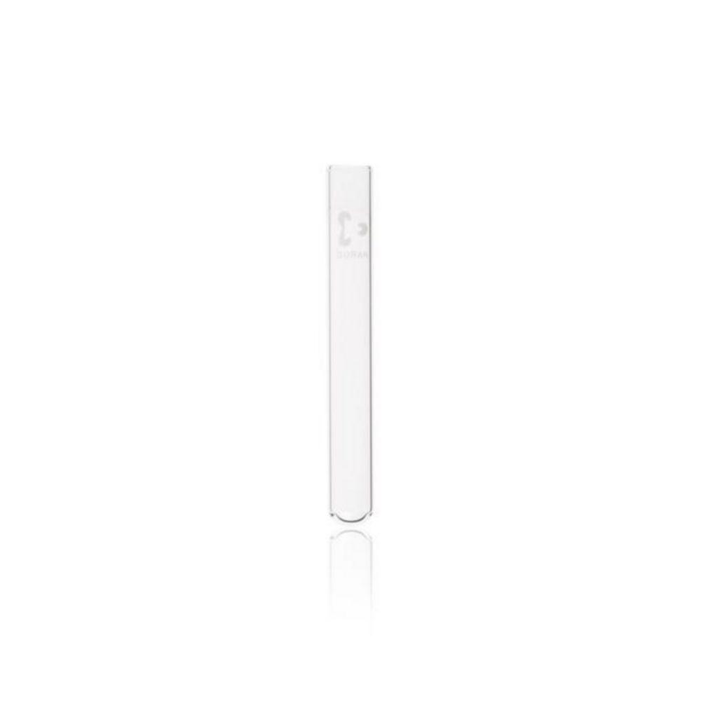 DWK Duran Test Tubes 13 x 100 mm, Straight Rim, Pack of 100