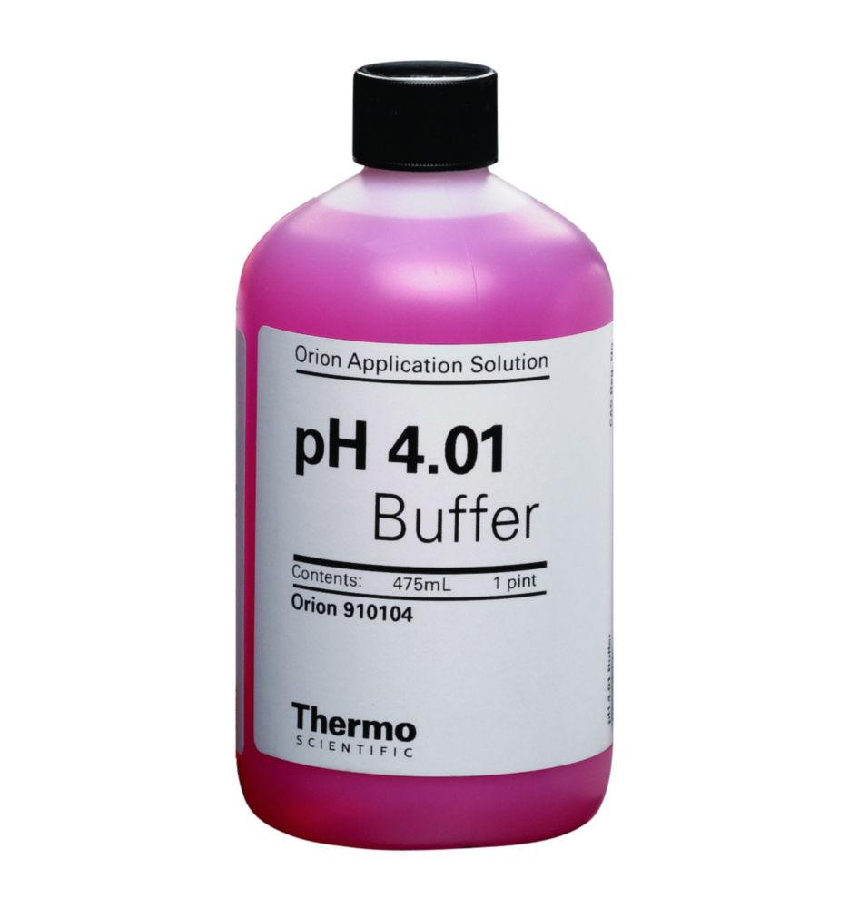 Thermo Orion Buffer Solution pH 4.01, 475 mL, Color Pink