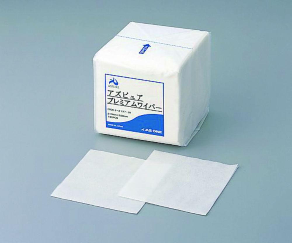 As One ASPURE Cleanroom Wiper SJ231 100% Cupro, 210 x 220 mm, Pack of 3,000 pcs.