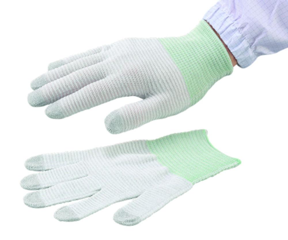 As One ASPURE Conductive Gloves, Size XL Nylon, Pack of 10 Pairs

