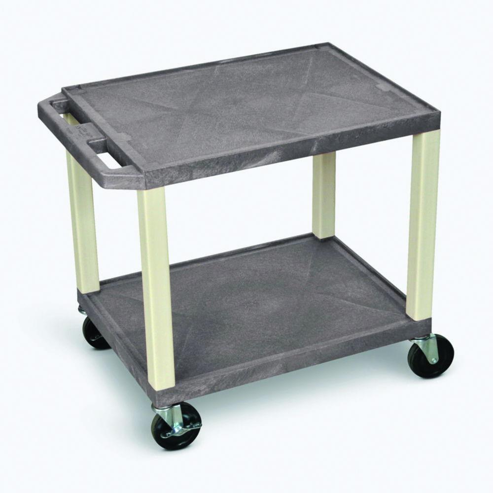 Langkavel Laboratory Trolley WTLK 34 Green, 3 Trays, 46x61x86cm
