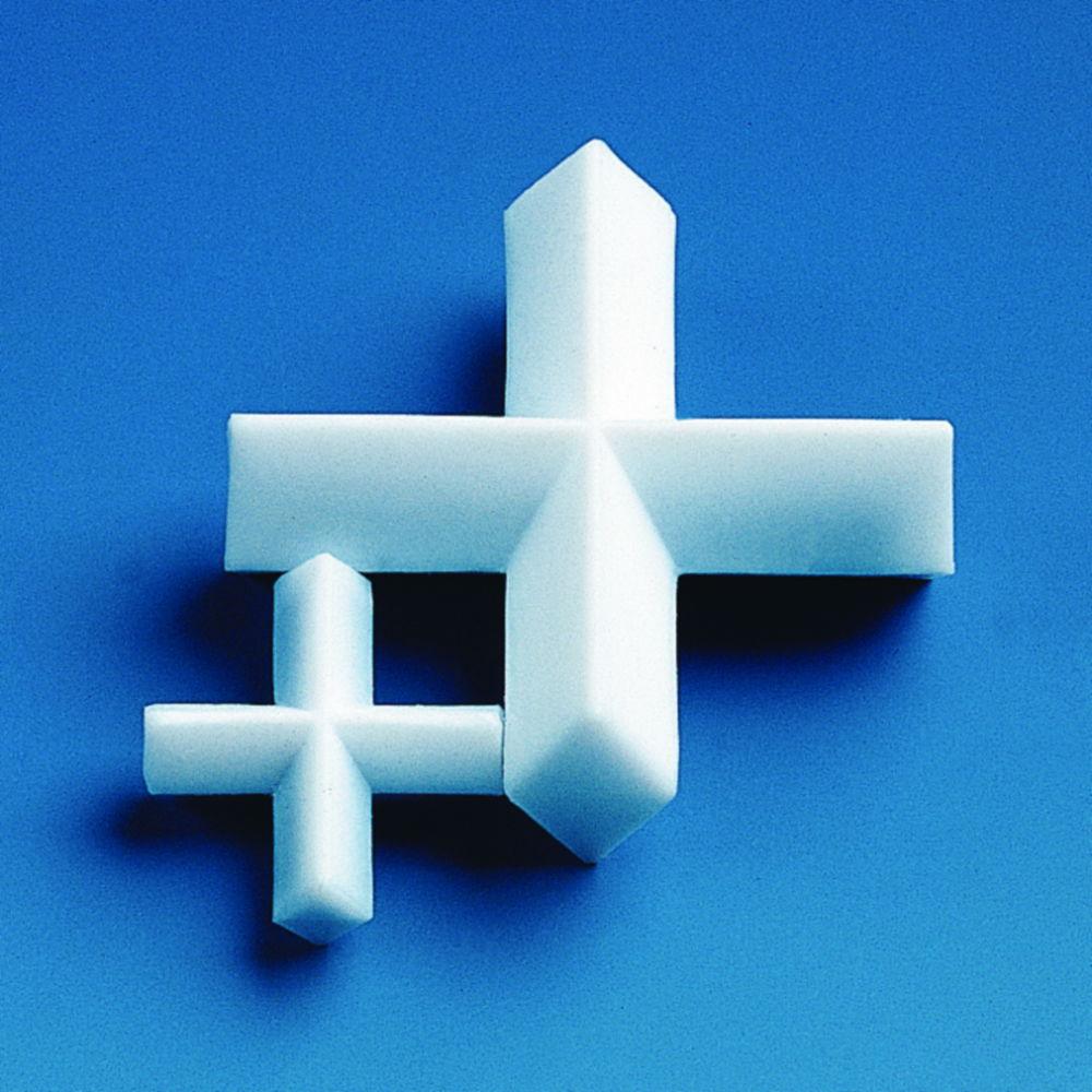 BRAND Magnetic Stirring Rod Ø 38 x 15mm PTFE Encapsulated Cross Shape (Pack of 10)

