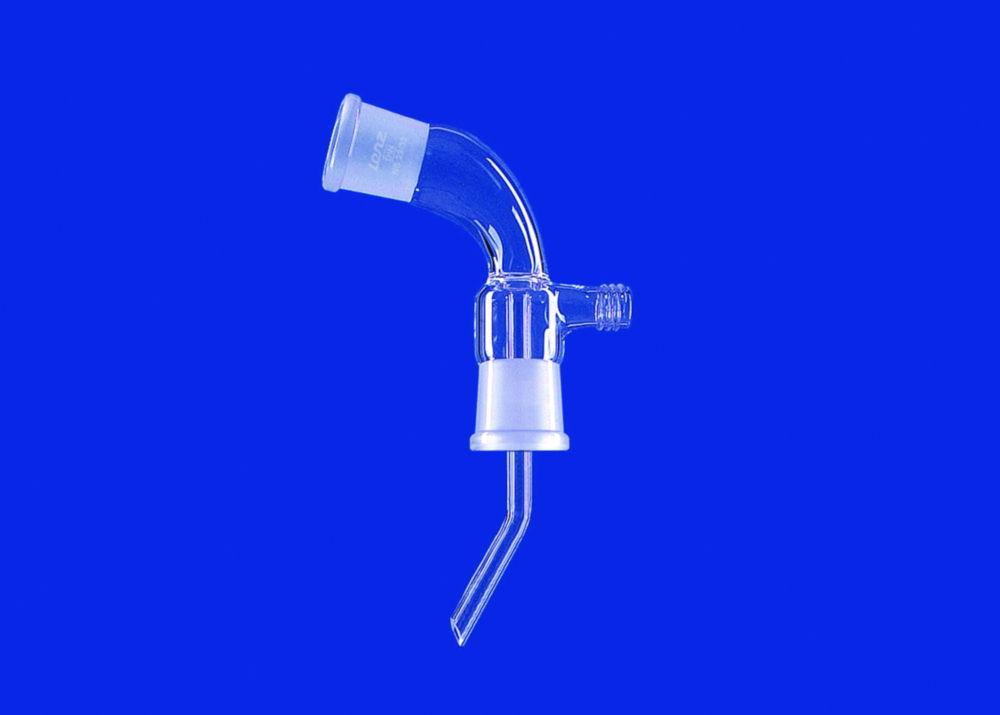 Lenz-Laborglas Adapters for Distilling Receivers to Bredt, Socket Lateral 29/32, Socket Down 29/32

