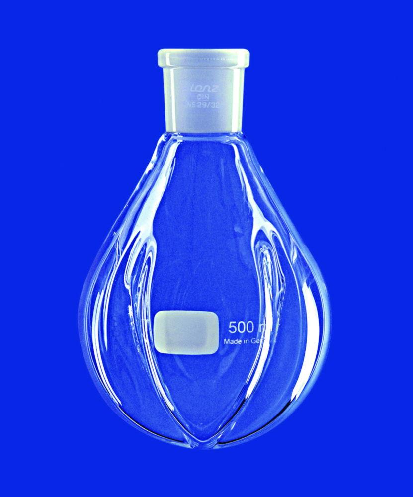 Lenz-Laborglas Powder Flask, Capacity 250 ml, Socket NS 29/32

