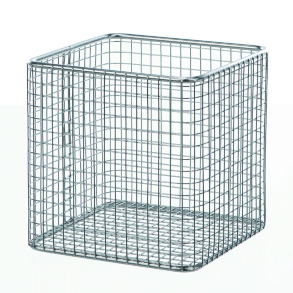 BOCHEM Wire Basket 180x180x150 mm Stainless Steel 18/8 E-POLI Mesh Size 8x8mm