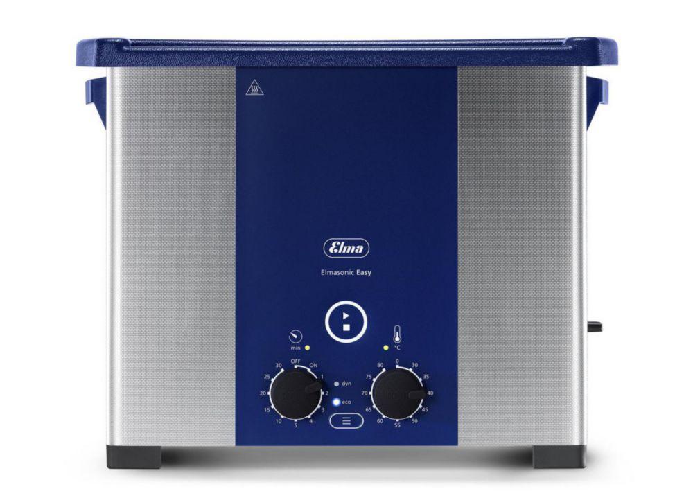 Elma Elmasonic EASY 100 H Ultrasonic Cleaner with Heating and Drain – 9.5 Liters