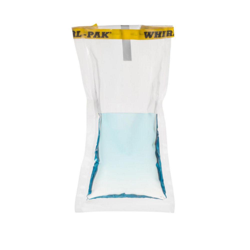 Nasco Whirl-Pak Sample Bags 75x185 mm without Writing Field, PE, Sterile, Capacity 120 mL, Filling Volume 80 mL (Pack of 500)
