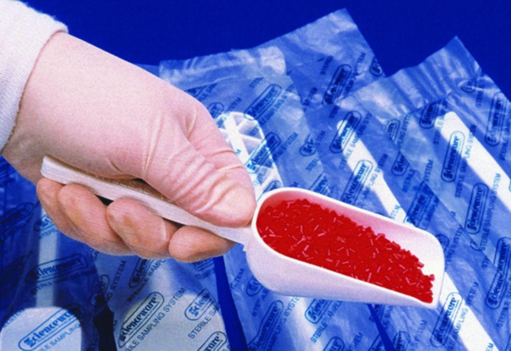 Bel-Art Sampling Scoop, PS Sterile, White, 60 ml

