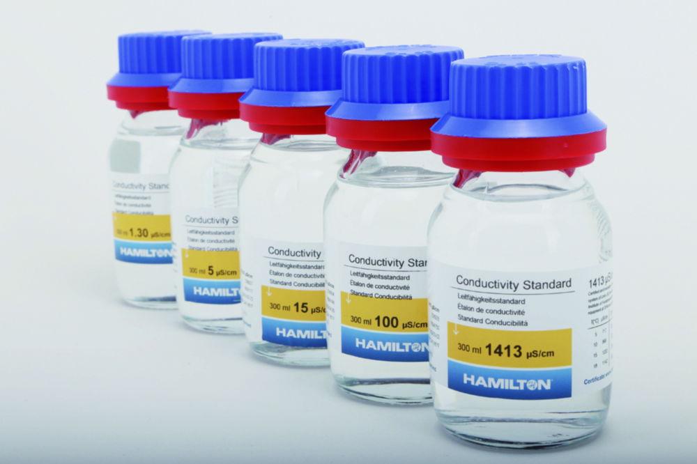 Hamilton Central Conductivity Standards 15 µS/cm, 250 mL, Accuracy +/-5%