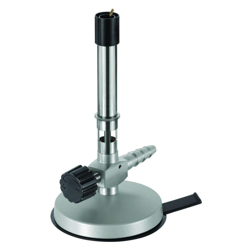 Carl Friedrich Usbeck Bunsen Burner with Air Regulation, Needle Valve, and Pilot Flame for Propane Gas
