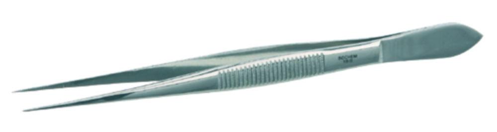 Bochem Instrumente Forceps, 200 mm, 18/10 Stainless Steel, Sharp/Straight, Without Guide Pin