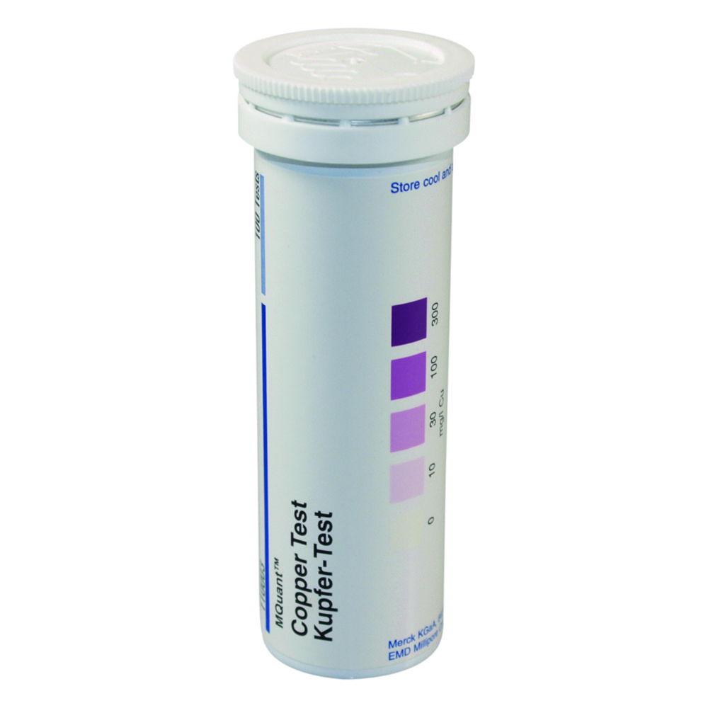 Test strips,Copper,range: 10 x 300 mg/l 100 tests