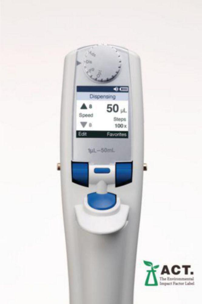 Eppendorf Multipette E3 BASIC Hand Dispenser with Charging Adapter, 100–240V​