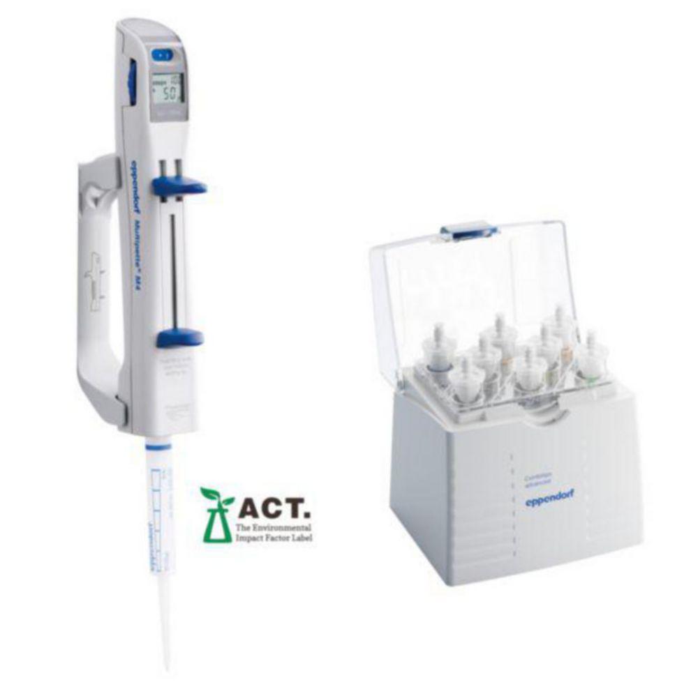 Eppendorf Multipette M4 Starter Kit including 1 Combitip Rack and 1 Combitip Assortment Pack