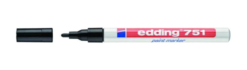Edding Felt pen 751 White, Streak Strength 1 - 2 mm
