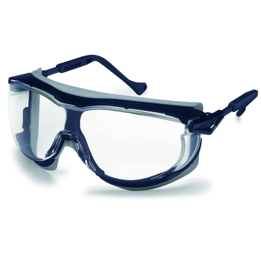 Uvex Protecting Lenses Skyguard 9175, Blue/Grey Frame, Colourless UV 2-1.2, Supravision HC/AF