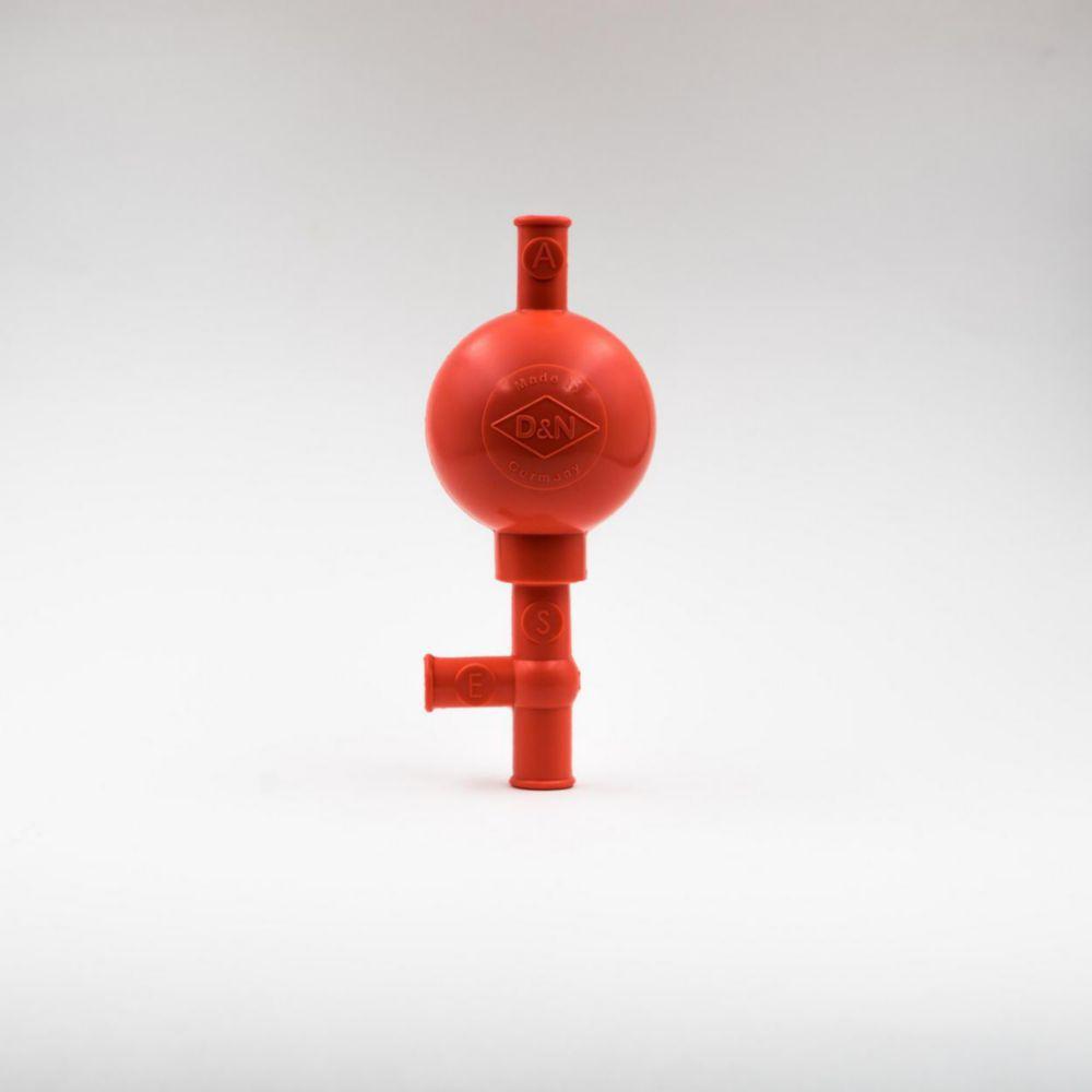 Deutsch & Neumann Standard Safety Pipetting Ball – Red