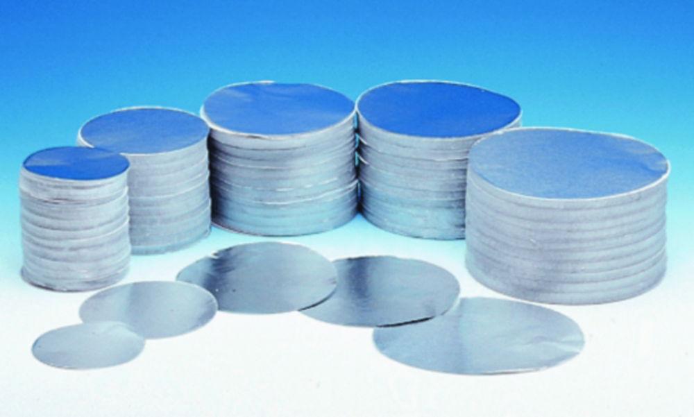 Korff AG Round Aluminium Disks – 150mm x 0.03mm, Pack of 1000