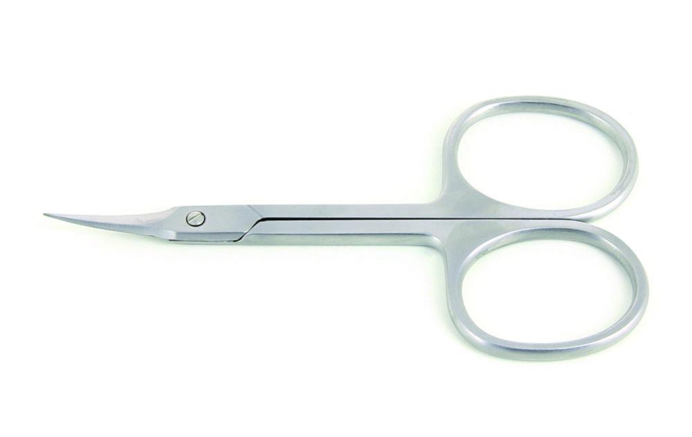 Ideal-tek Medical Scissors 90 mm, Extra Fine INOX, Curved, Pointed/Pointed