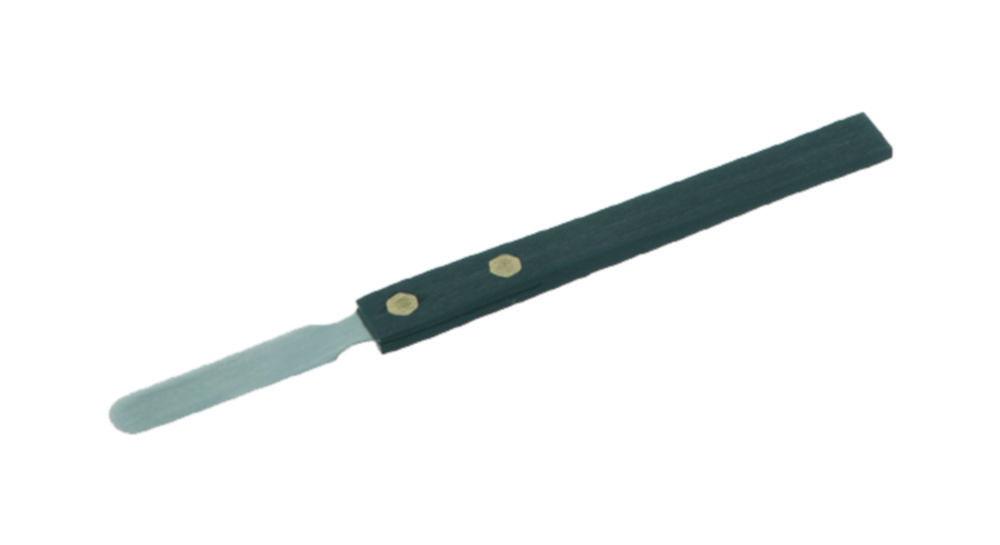 BOCHEM Spatula / Section Lifter, 18/10 Steel, Wooden Handle, Short Blade, Flexible, 150 mm, Blade 15x50 mm