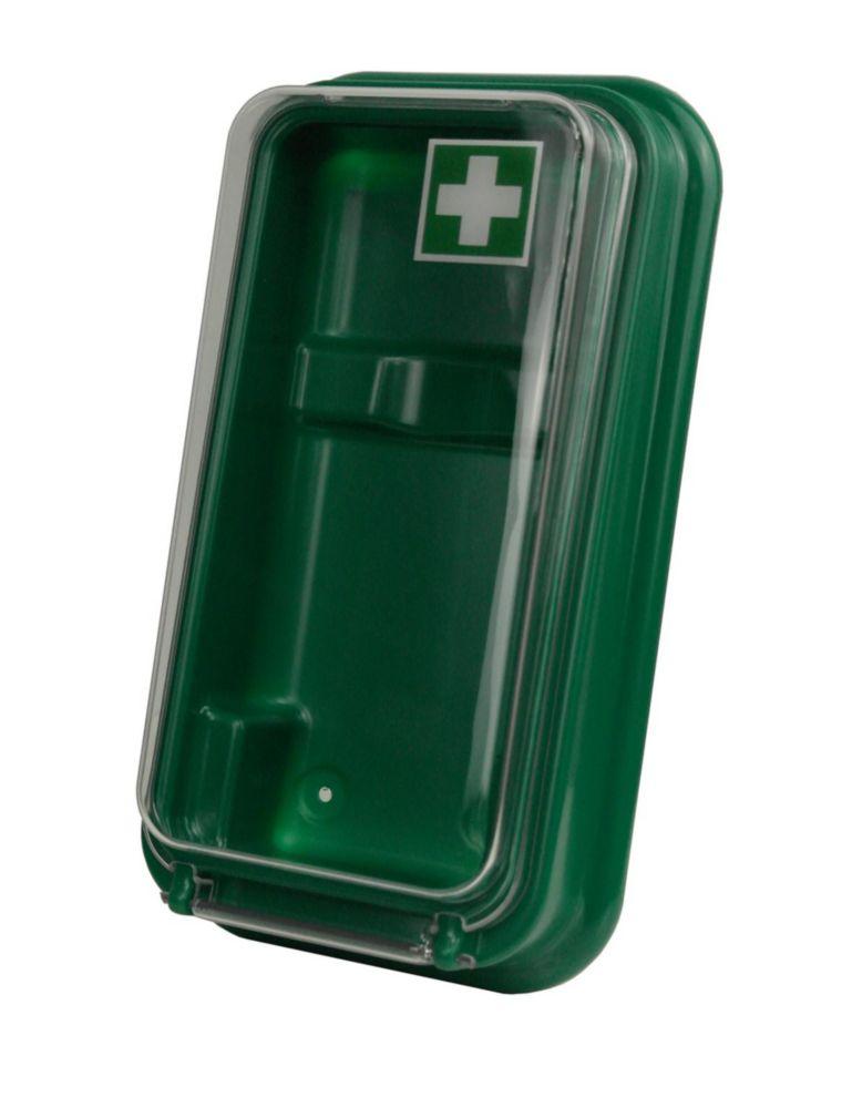 BartelsRieger Wall Container Type 1 for 1 Eye-Wash Bottle BARIKOS KS – Transparent Lid, Wall-Mountable