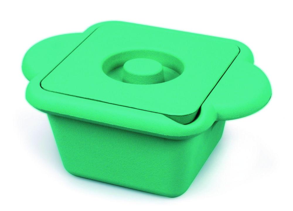 Heathrow Scientific True North Cool Container, 1 Litre, Emerald Green with Spout and Lid (267 x 195.5 x 114 mm)