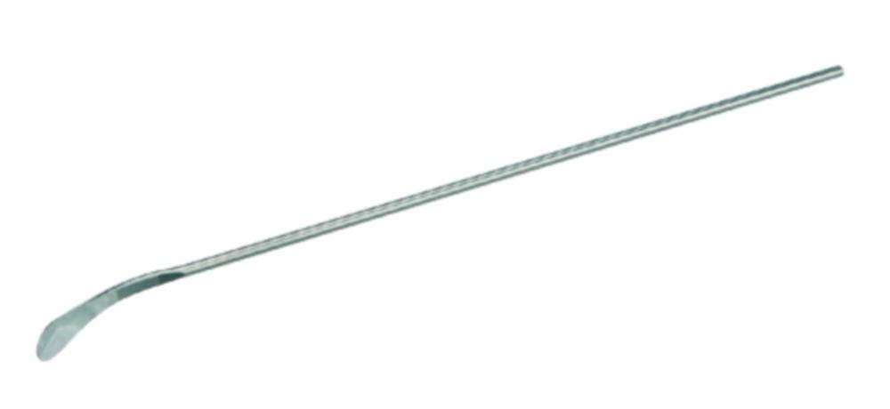 BOCHEM Spatulas, 18/8 Steel, Spoon-Shape Ends, One-Ended 185x5 mm