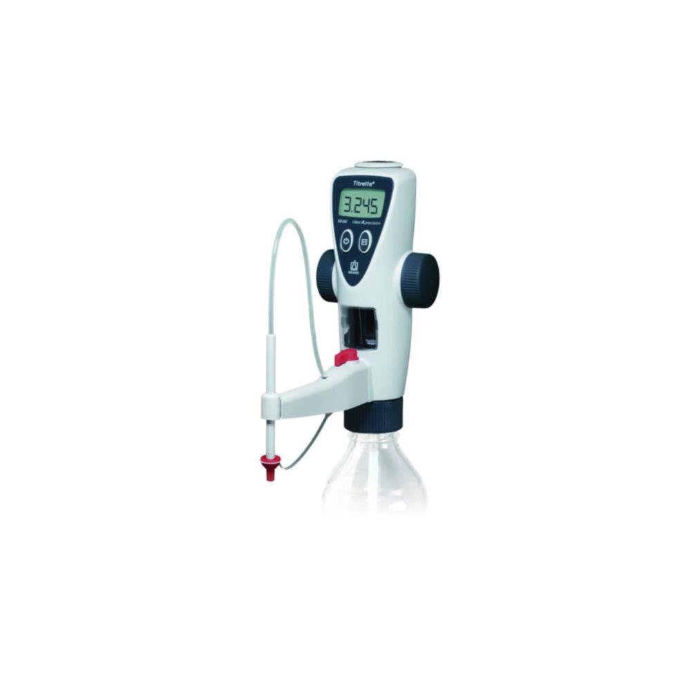 BRAND Digital Burette Titrette 50 mL with SafetyPrime Recycle Valve
